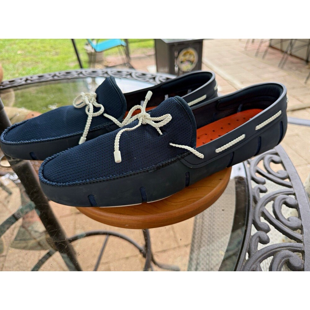 Swims Blue Slip-On Loafer Water Shoes Non-Marking Sole Men’s US 15